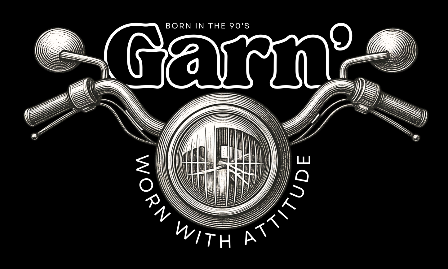 Garn Riding Black