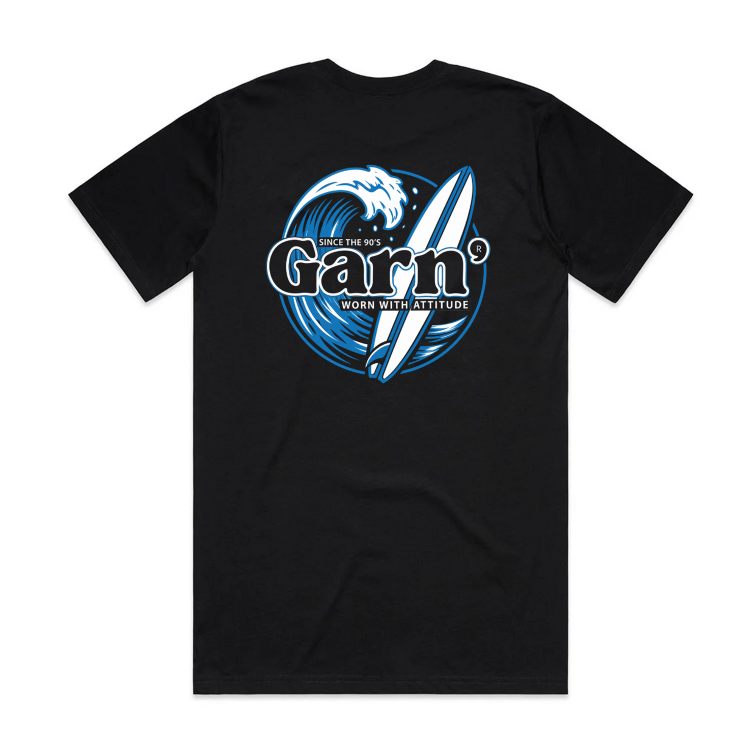 Garn Surfing Blue Wave