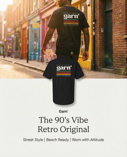 Garn' Classic Logo Tee - Black