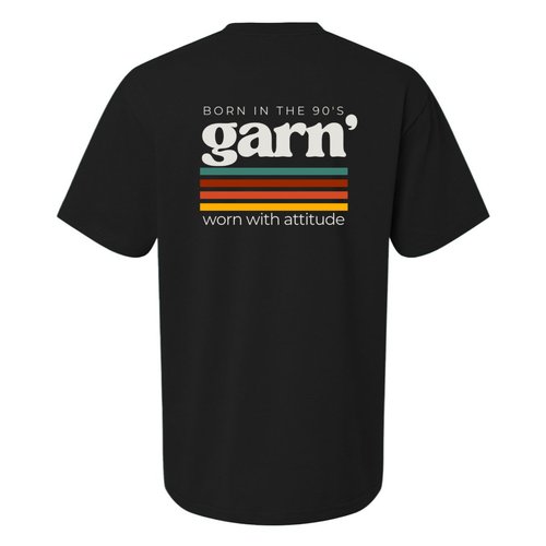 Garn' Classic Logo Tee - Black