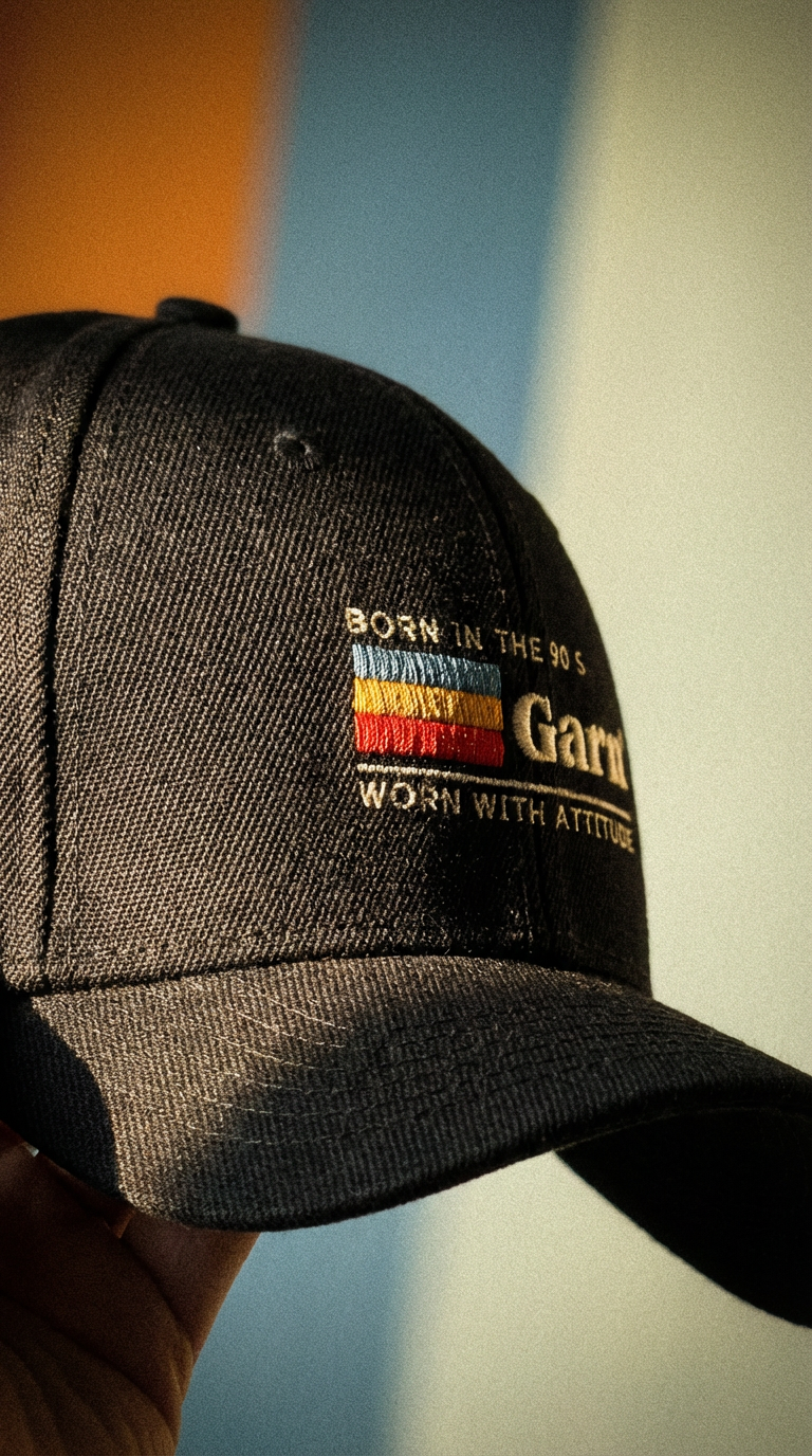 Garn' Retro U-Flex Cap - Born in the 90's